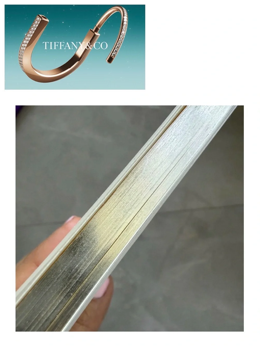TIFFANY & CO. Cream Spiral Notebook w/Silver Logo, NWOT